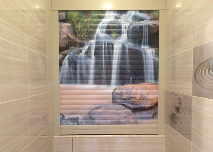 Фотопечать рольставни Наружные Рольставни